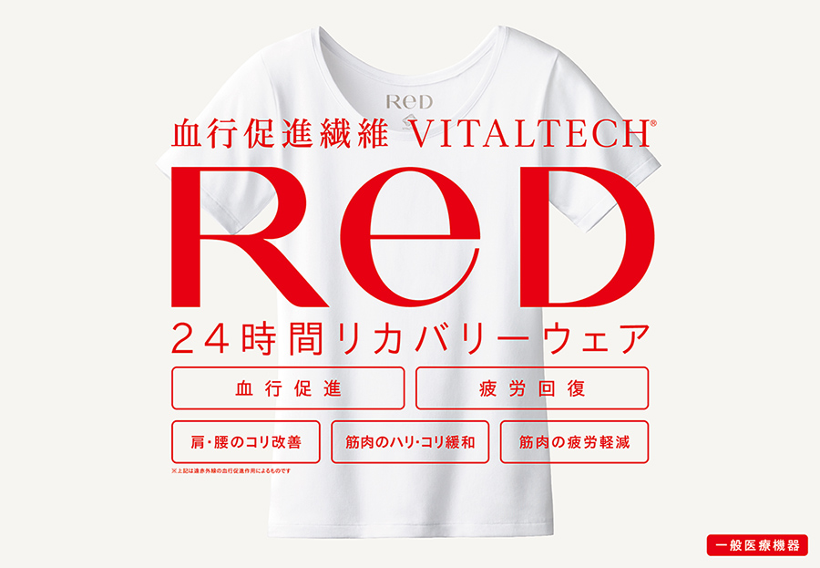 ReD、24時間リカバリーウェアの効果