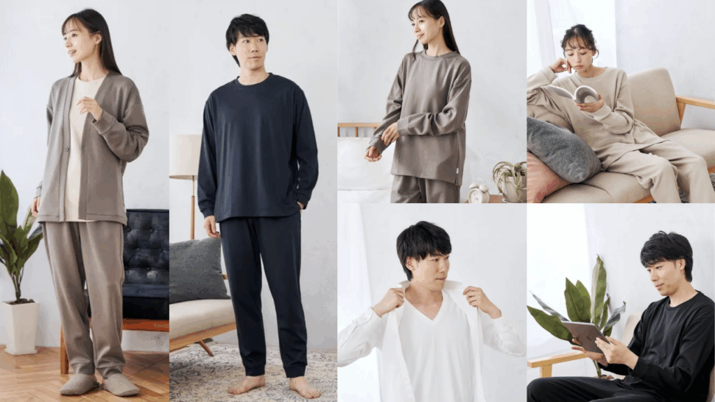 aokiのリカバリーウェア各種