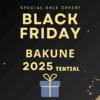TENTIALBAKUNE（バクネ）のブラックフラーデーセール2025年を解説